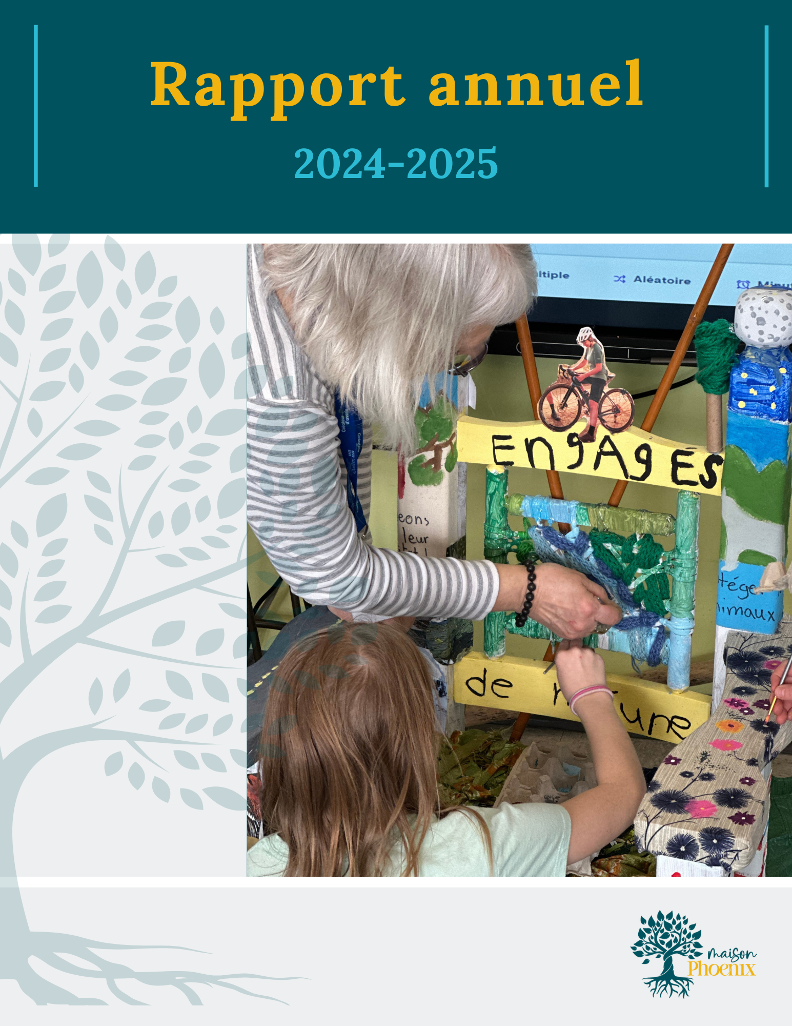 Prenez connaissance de notre rapport annuel 2024-2025!